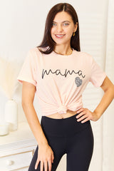 Mama Heart Graphic T-Shirt