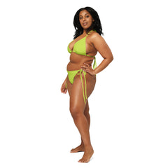 Mindaro Recycled String Bikini: UPF 50+ Protection