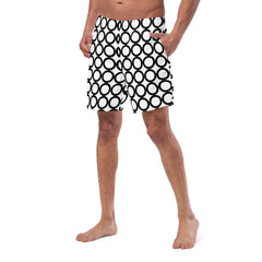 Thick Circles Men’s Recycled Swim Trunks with Pockets