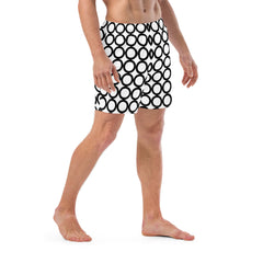 Thick Circles Men’s Recycled Swim Trunks with Pockets