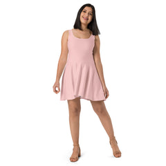UPF 50+ Cosmos Skater Dress, Hand-Sewn in Polyester-Spandex Blend