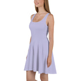 UPF 50+ Melrose Skater Dress, Hand-Sewn in Polyester-Spandex Blend
