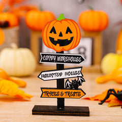 Halloween Letter Wooden Ornaments