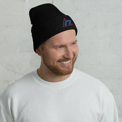 Unisex Joy Cuffed Beanie: Hypoallergenic Turbo Acrylic