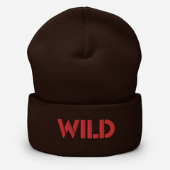 Unisex Wild Cuffed Beanie: Hypoallergenic Turbo Acrylic