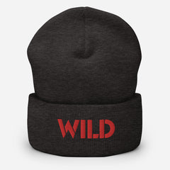 Unisex Wild Cuffed Beanie: Hypoallergenic Turbo Acrylic