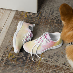 ColorRush Men’s Athletic Shoes - Tie-Dye Pattern