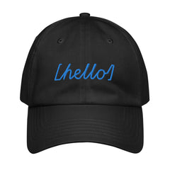 Under Armour® “Hello” Embroidered Dad Hat