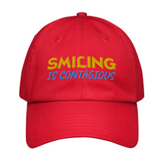 Under Armour® “Smiling Is Contagious” Embroidered Dad Hat