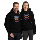 Unisex Heavy Blend Hoodie: Teach Compassion, Teach Kindness, Teach Confidence