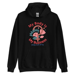 Unisex Heavy Blend Hoodie: My Body Is My Business