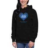 Be My Valentine: Unisex Hoodie with Heart Graphic