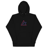 Triangle Graphic Joy Slogan - Premium Unisex Hoodie - Cotton Heritage