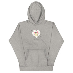 I’m So Ducky To Have You: Unisex Hoodie with Heart & Arrow Duck Graphic