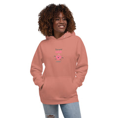 Spread Love’ Unisex Hoodie with Front Pouch Pocket