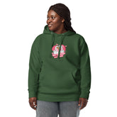 You Are Swan In A Million: Unisex Hoodie with Heart Swan Graphic