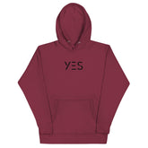 Yes Graphic - Premium Unisex Hoodie - Cotton Heritage