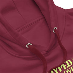 Hyped On Love Premium Unisex Hoodie - Y2K Heart Design