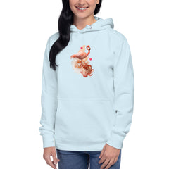 Flamingo Graphic Premium Unisex Hoodie - 100% Cotton