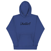 Hello Graphic - Premium Unisex Hoodie - Cotton Heritage