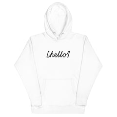 Hello Graphic - Premium Unisex Hoodie - Cotton Heritage