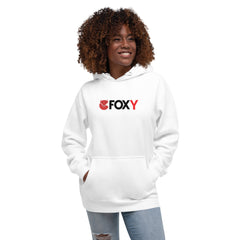 Foxy Geometric Fox Graphic - Premium Unisex Hoodie - Cotton Heritage