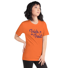 Unisex Staple T-Shirt - “Trick or Treat” Slogan