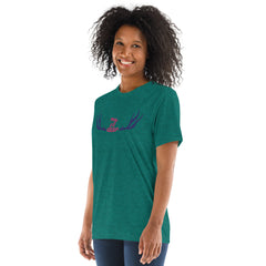 Unisex Tri-Blend My Deer’T-Shirt: Comfortable, Durable & Elastic