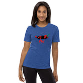 Unisex Tri-Blend Chilli Chic T-Shirt: Comfortable, Elastic & Durable