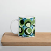 Ceramic Mug - Geometric Patterned Drinkware for Coffee Lovers