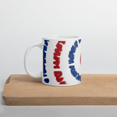 Tie-Dye Ceramic Coffee Mug