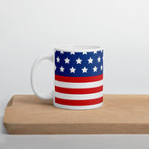 USA Flag Ceramic Coffee Mug