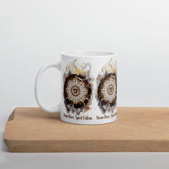 Steam Rises Ceramic Mug