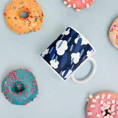 Clouds Rain Graphic Ceramic Coffee Mug