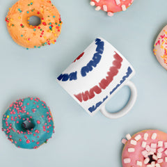 Tie-Dye Ceramic Coffee Mug