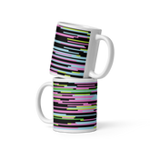 Ceramic Mug - Geometric Patterned Drinkware for Coffee and Hot Chocolate Lovers