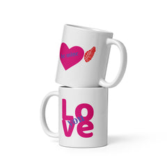 Be Mine Angel Heart Love-Expressing Ceramic Mug