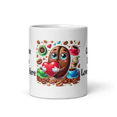 Coffee Date Ceramic Mug: Because Love Brews Here