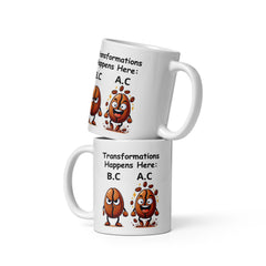 Transformations Happen Here: Before Coffee, After Coffee