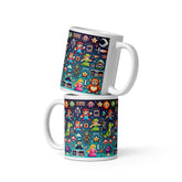 Retro Gamer Pixel Art Ceramic Mug