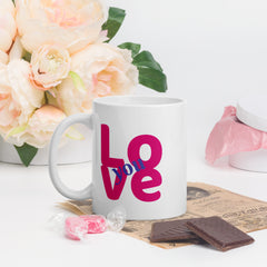 Be Mine Angel Heart Love-Expressing Ceramic Mug