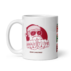 Coffee Mug with Cool Santa Design