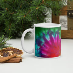 TieDye Blaze Ceramic Mug