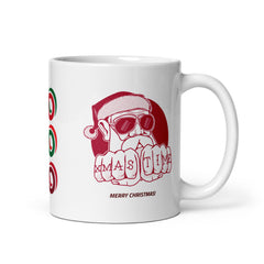 Coffee Mug with Cool Santa Design