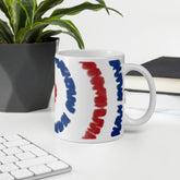 Tie-Dye Ceramic Coffee Mug