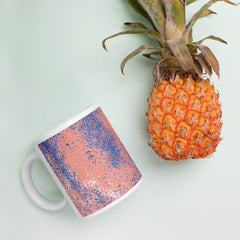 Splash Pattern Ceramic Coffee Mug