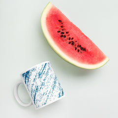 Ceramic Mug - Abstract Spray Patterned