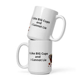 I Like Big Cups and I Cannot Lie" - Funny Coffee Mug with Large Capacity