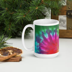 TieDye Blaze Ceramic Mug