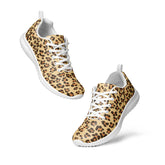 Lightweight Women’s Athletic Sporty Shoes - Leopard Brown Pattern